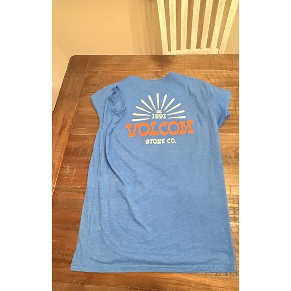 Volcom Stoke Co. Men’s Blue Graphic T-Shirt – Size Medium – Excellent Condition - Picture 5 of 7